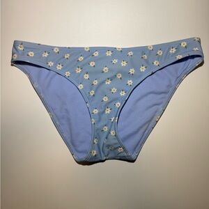 Hollister Daisy Blue Bikini Bottoms - Small